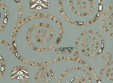 Серые обои с узором Sirpi Academy a tribute to Gustav Klimt AD4 25604