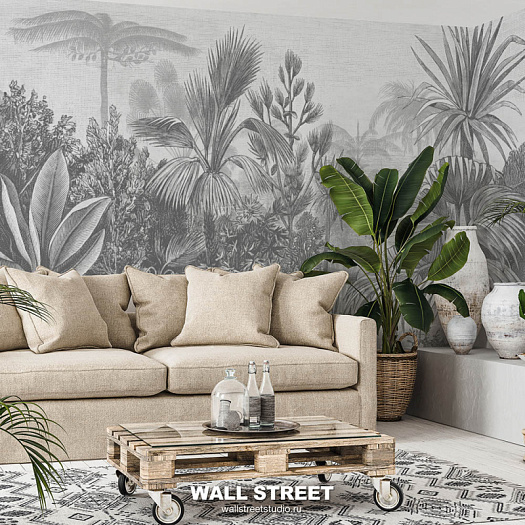 Фотообои в интерьере артикул Estampe 8, ESTAMPE, Wall street