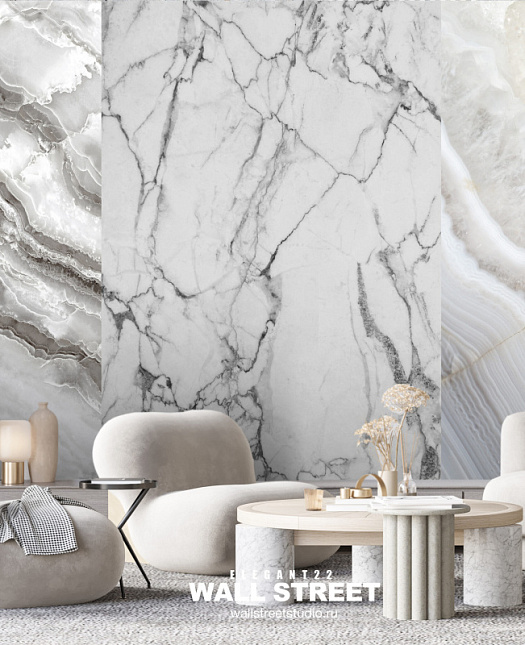 Неокамень в интерьере артикул Marble/Onyx 25369, Неокамень, Wall street