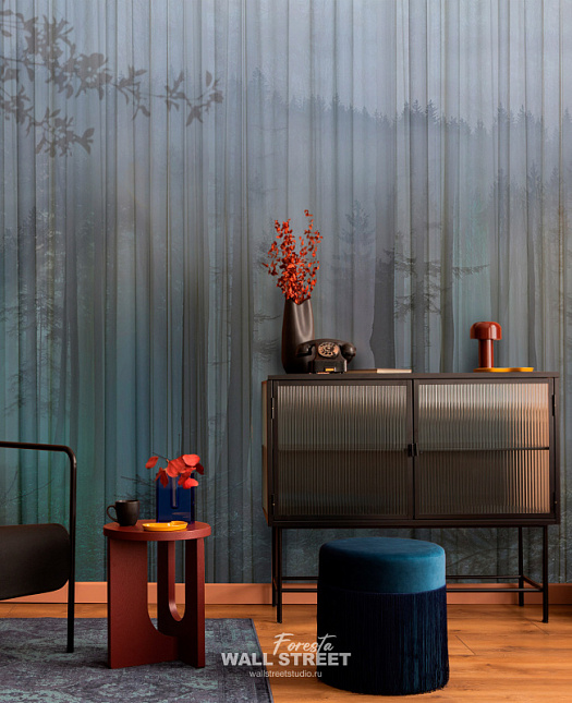 Фотообои в интерьере артикул Foresta 6, FORESTA, Wall street