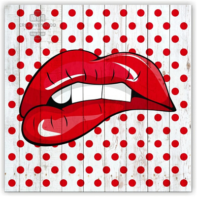 Картины Pop-art - 7 Губы, Pop-art, Creative Wood Картины Pop-art - 7 Губы, Pop-art, Creative Wood