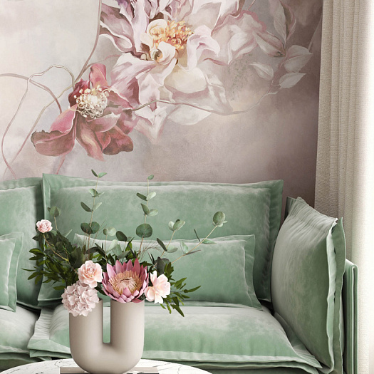 Фотообои в интерьере артикул Floreale-24: 14, FLOREALE 24, Wall street