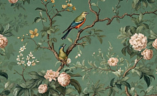 Design Studio 3D Chinoiserie birds AG-CB-015