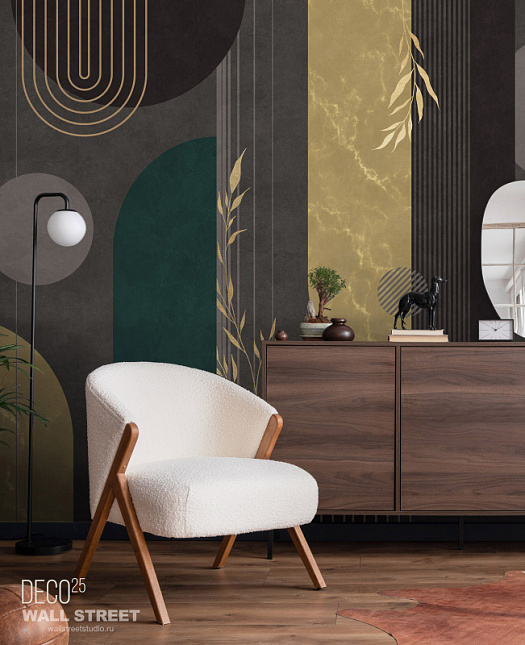 Фотообои в интерьере артикул DECO 25 29, DECO 25, Wall street